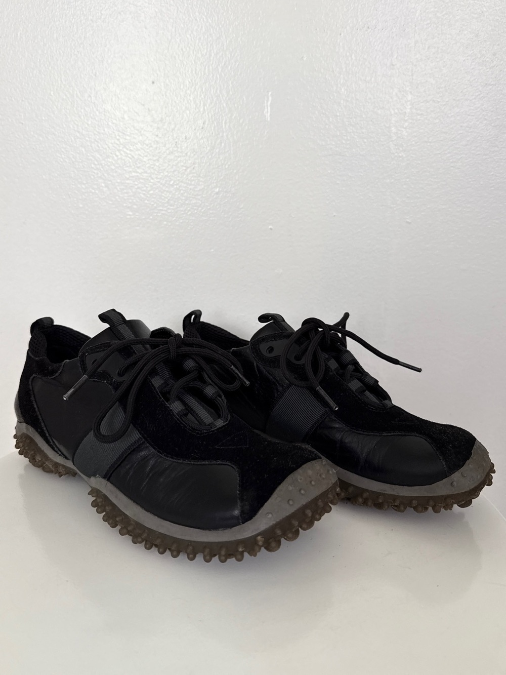 Rare 1999 Miu Miu Bubble Sneakers Vintage Archive Black Restoration Project
